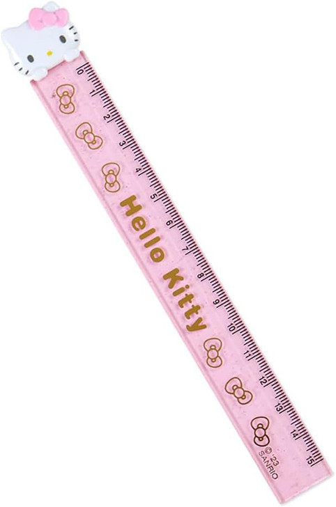Sanrio Slim Ruler 15cm Hello Kitty