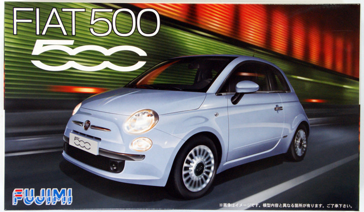 Fujimi RS-77 Fiat 500 1/24 Scale Kit (4968728123622)