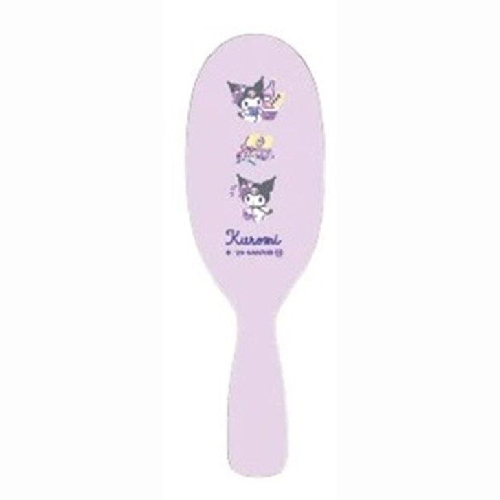 Marimocraft Sanrio Oil-infused Hair Brush Pastel Kuromi