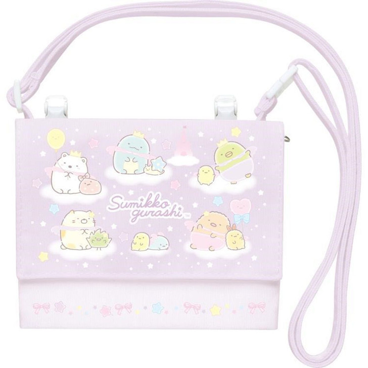 San-x Sumikko Gurashi Multi Pocket Pouch - Star Festival