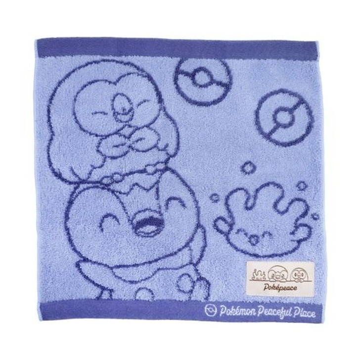 Pokemon Center Original PokePeace Mini Towel (Blue)