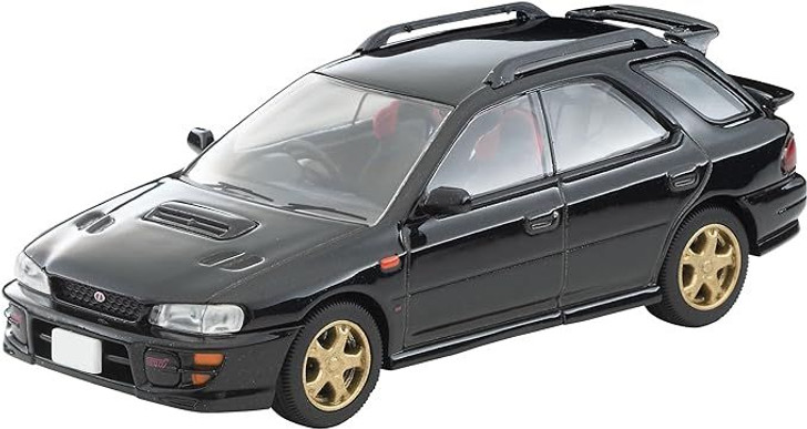Takara Tomy Tomika Limited Vintage Neo LV-N281d Subaru Impreza Pure Sports Wagon WRX STi Ver. V 1998 (Black)