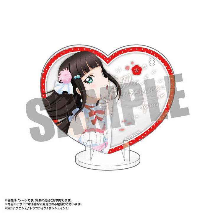 amiami Pikuria Acrylic Keychain & Stand - Dia Kurosawa (Love Live! Sunshine!!)