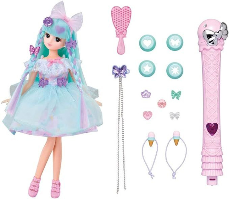 Takara Tomy Licca Doll KiraKira Sparkly Color Change! Gelato Licca-chan