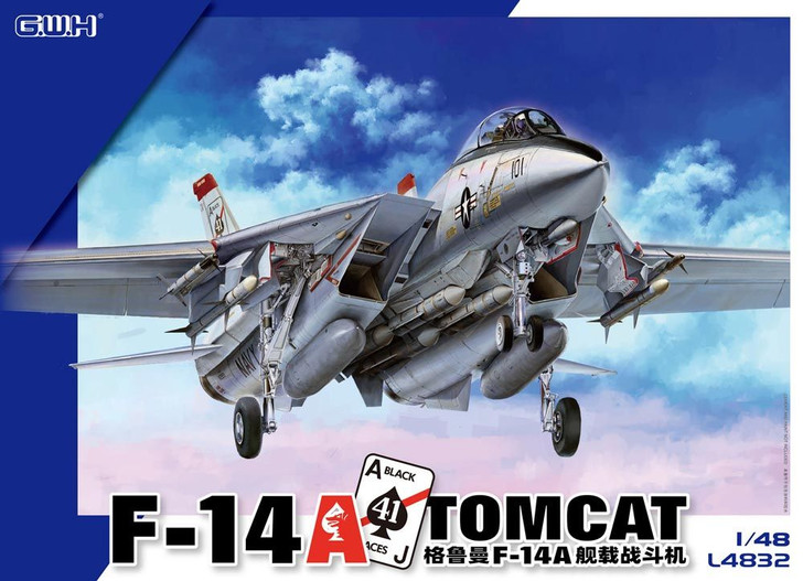 Great Wall Hobby 1/48 US Navy F-14A Tomcat Plastic Model