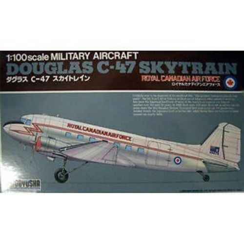 Doyusha 400241 C-47 Canada Royal Canadian Airforce 1/100 Scale Plastic Kit (4975406400241)