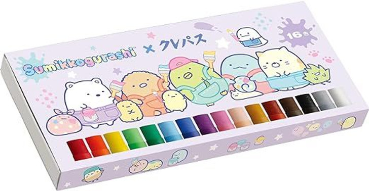 San-x Sumikko Gurashi x Craypas Crayons - Go! Go! School!