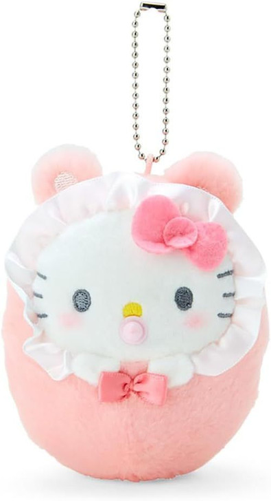 Sanrio Mascot Holder Hello Kitty (Swaddled Baby Series)