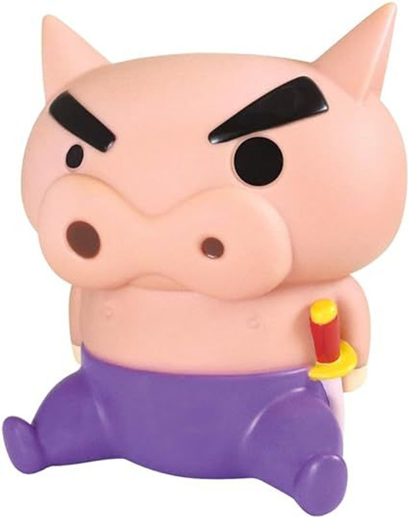 T's Factory Crayon Shin-chan Soft Plastic Piggy Bank Buriburizaemon