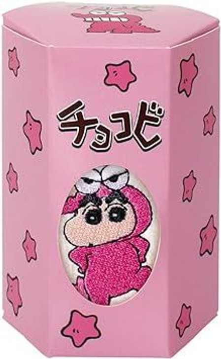 T's Factory Crayon Shin-chan Towel Chocobi Pink
