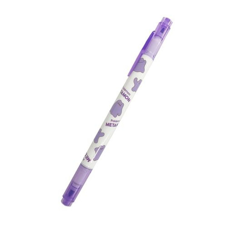 Pokemon Center Original Soft Highlighter Pen / Ditto (Purple)