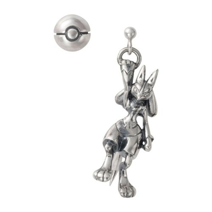 Pokemon Center Original Earrings COOL×METAL Lucario