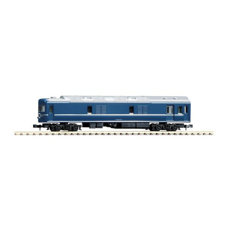 Tomix 9540 JNR Passenger Car KANI 24-0 (Late Type/Silver Belt) (T) (N scale)