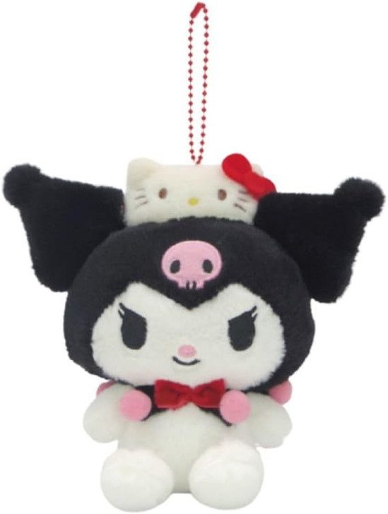 Nakajima Sanrio Mascot Holder - Kuromi (Hello Kitty 50th Anniversary)