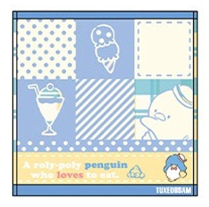 Marushin Sanrio Mini Towel - Tuxedo Sam (Retro Block)