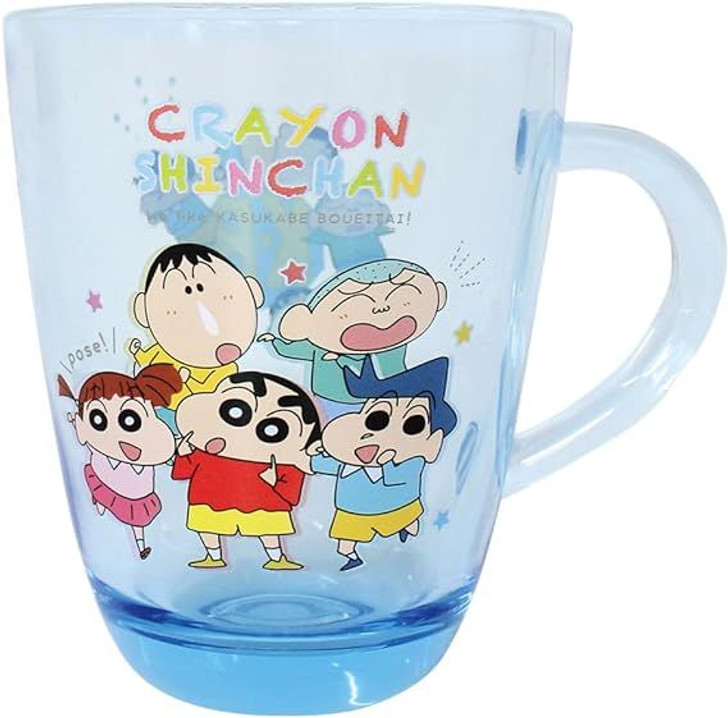 T's Factory Crayon Shin-chan Acrylic Cup with Handle Friends