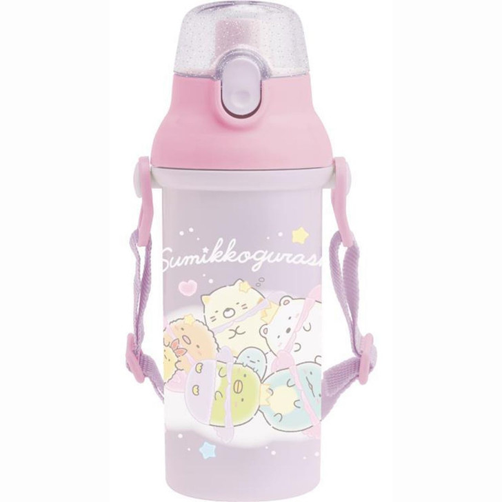 San-x Sumikko Gurashi One-Push Water Bottle