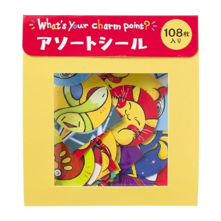 Pokemon Center Original Assorted Stickers (What's your charm point?)
