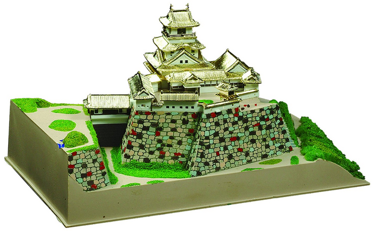 Doyusha JG8 Japanese KouchiCastle 1/500 Scale Plastic Kit 4975406100783 (4975406100783)