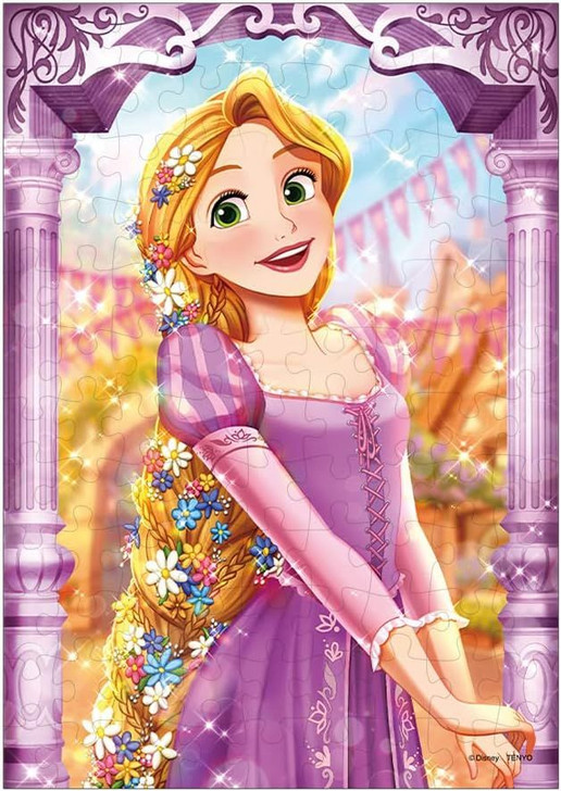 Tenyo Jigsaw Puzzle Disney Tangled Cheerful Rapunzel (108 Pieces)