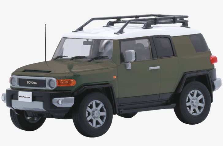 Fujimi NEXT Series 1/24 Toyota FJ Cruiser (Two-Tone Dark Green Type) Plastic Model