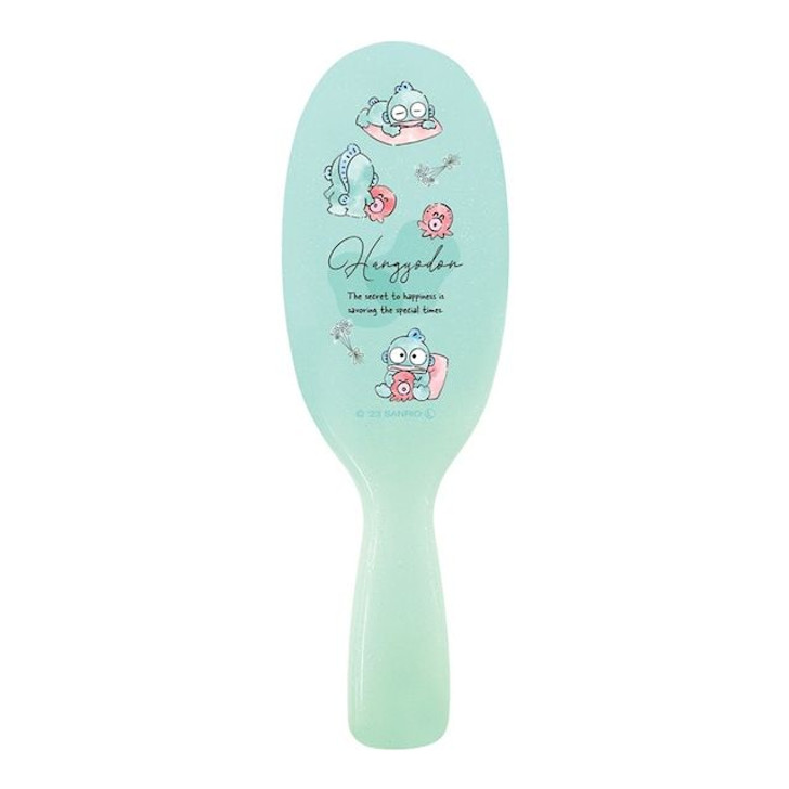 T's Factory Smooth Hair Brush with Handle - Sanrio Hangyodon