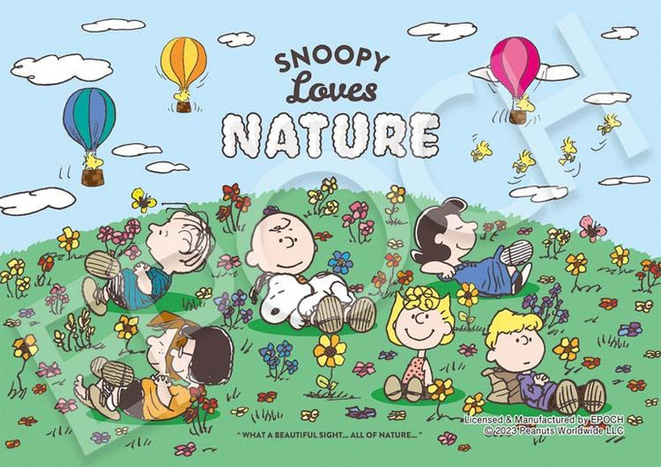 Epoch 03-093 Jigsaw Puzzle Snoopy Love Nature (108 Pieces)