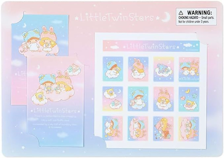 Sanrio Sticker Set - Little Twin Stars (Fluffy Fancy)