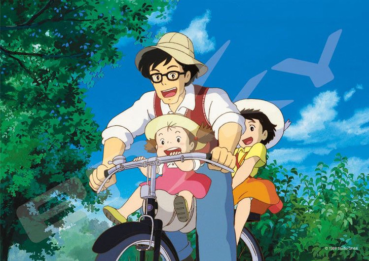 Ensky 108-635 Jigsaw Puzzle Studio Ghibli My Neighbor Totoro Going Out with dad (108 Pieces)