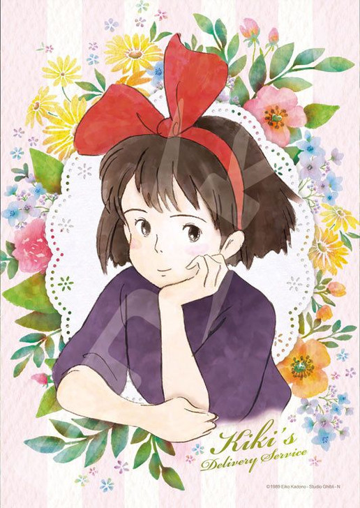 Ensky 108-614 Jigsaw Puzzle Studio Ghibli Kiki's Delivery Service Kiki's  Portrait (108 Pieces)