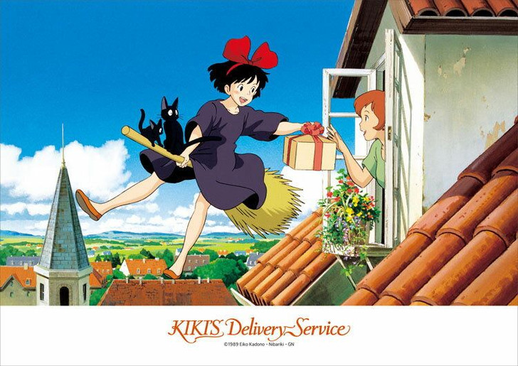 Ensky 108-612 Jigsaw Puzzle Studio Ghibli Kiki's Delivery Service It's a Delivery! (108 Pieces)