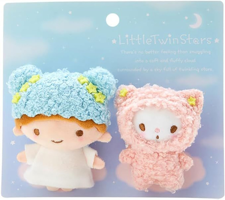 Sanrio Brooch Set - Little Twin Stars Kiki (Fluffy Fancy)