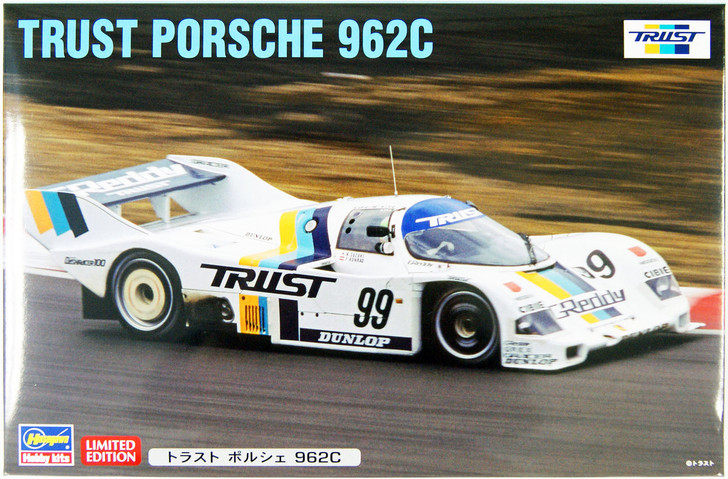 Hasegawa 20283 Trust Porsche 962C 1/24 Scale Kit (4967834202832)