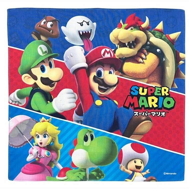 Sun Art Super Mario Handkerchief - Game Start!