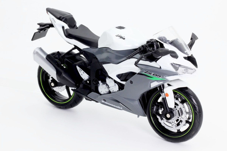 Doyusha 1/12 2023 Kawasaki Ninja ZX-6R Gray Diecast Finished Model