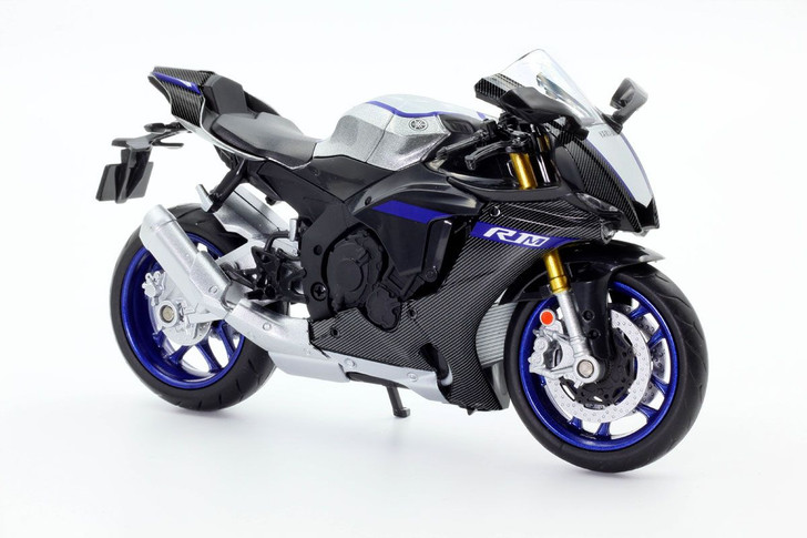1/12 2022 Yamaha YZF-R1M Black Diecast Finished Model