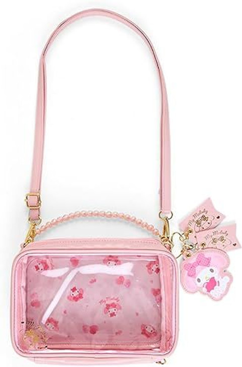 Sanrio Half-Clear Shoulder Bag My Melody (Enjoy Idol)