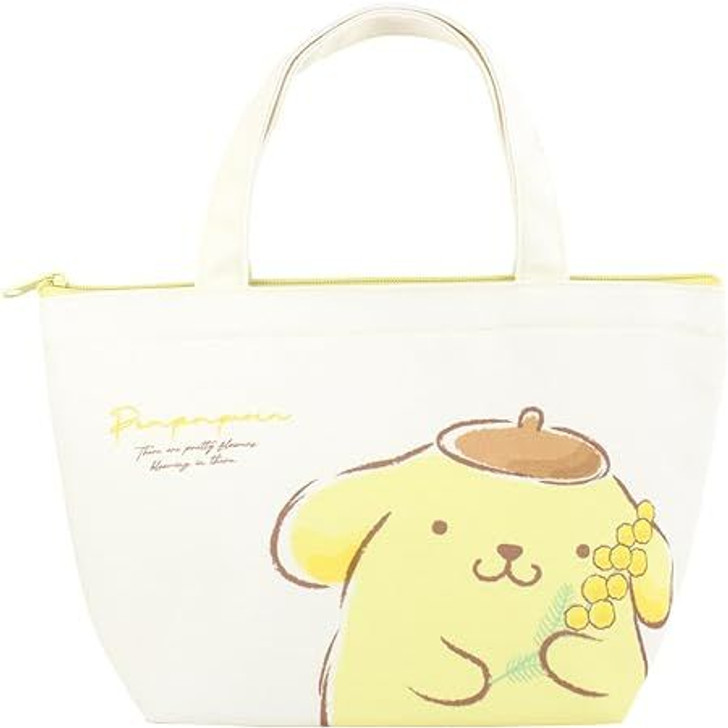 T's Factory Sanrio Cold Insulated Canvas Lunch Bag - Pom Pom Purin