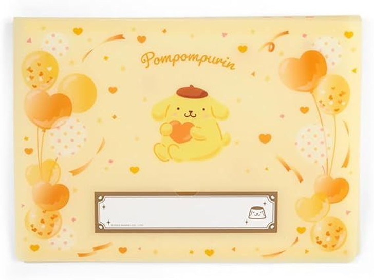 Sanrio Pocket File - Pom Pom Purin (Enjoy Idol)