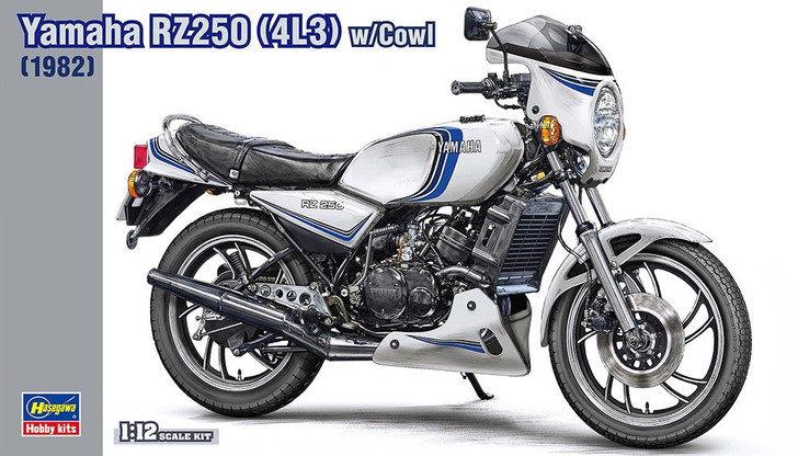 1/12 Yamaha RZ250 (4L3) w/Cowl (1982) Plastic Model