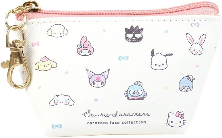 T's Factory Sanrio Triangle Mini Pouch Faces of Sanrio