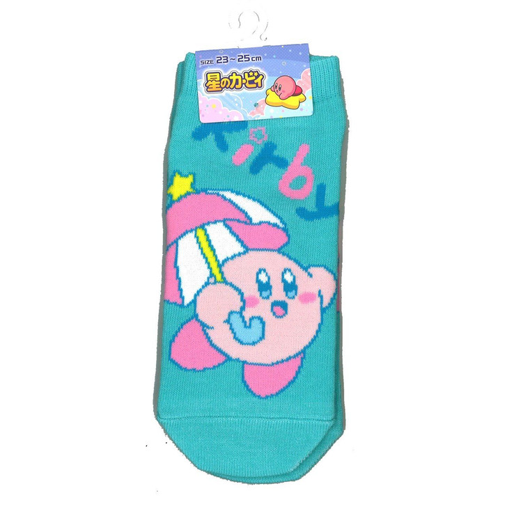 Kirby Socks Kirby with Umbrella