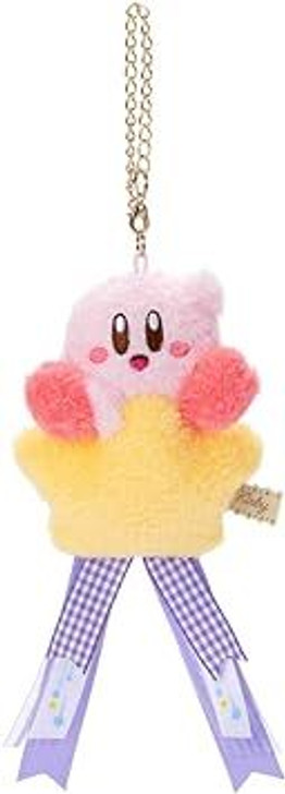 Takara Tomy Kirby Plush Strap Warping Kirby Purple Tail