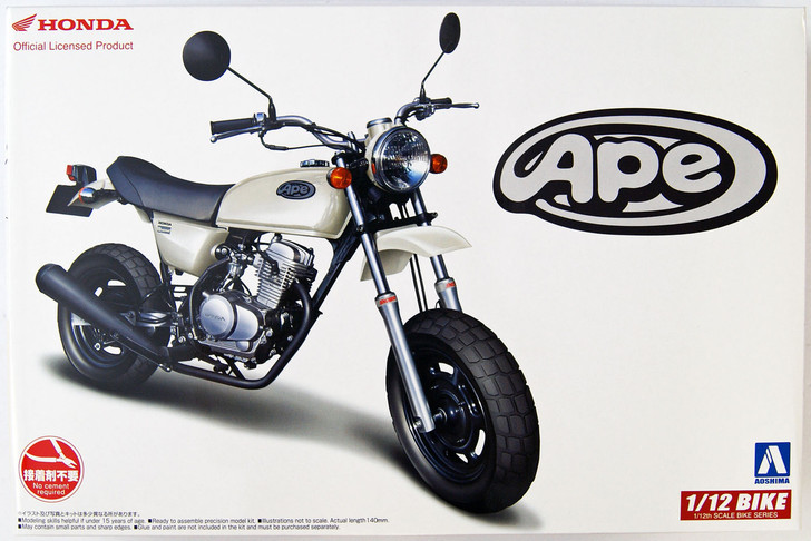 Aoshima 51702 Bike 21 Honda Ape 50 1/12 scale kit 4905083051702 (4905083051702)