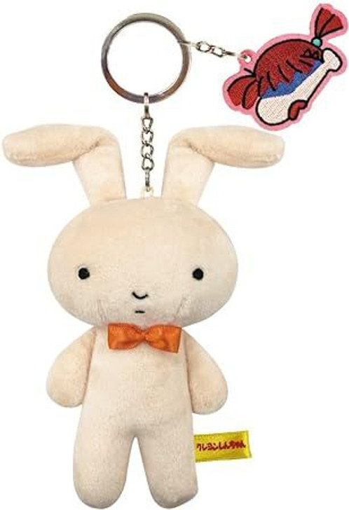 SK JAPAN Crayon Shin-chan Plush Keychain Stuffed Bunny with Embroidery Nene