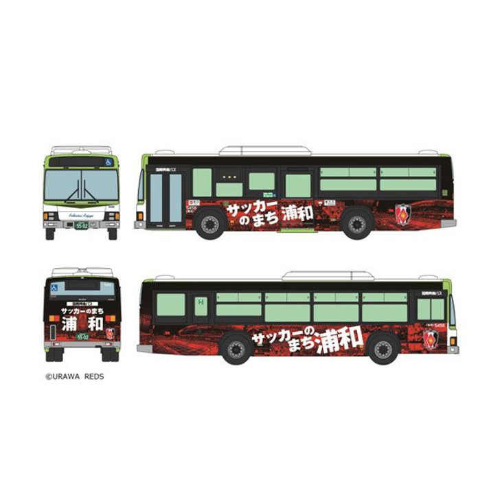 Tomytec Bus Collection Kokusai Kogyo Bus REDS WONDERLAND (N scale)