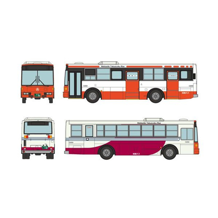 Tomytec Bus Collection Hokkaido Takushoku Bus Fuji Heavy Industries 7E Kanto Bus Color (N scale)