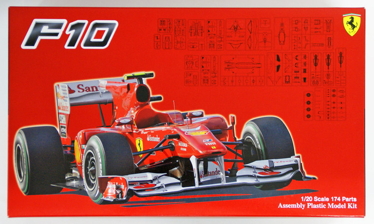 Fujimi GP19 Ferrari F10 (Japan/ Germany/ Italy GP) 1/20 scale kit (4968728092041)