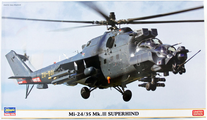 Hasegawa 02209 Mi-24/ 35 Mk.III Superhind 1/72 Scale Kit