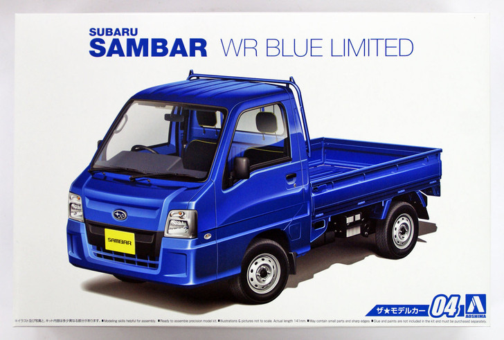 Aoshima 51559 The Model Car 04 Subaru TT2 Sambar Truck WR